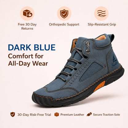Men’s Comfort Leather Boots