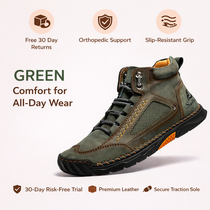 Men’s Comfort Leather Boots